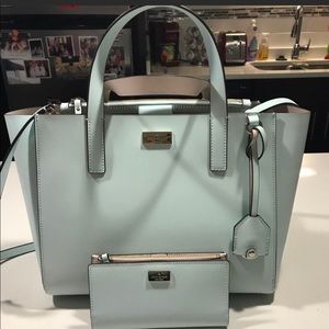 Kate Spade small Nelle Tote/Wallet Bundle
